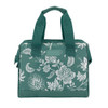 Sachi Insulated Lunch Bag - Green Paisley