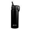 Oasis Challenger Stainless Steel Sports Drink Bottle 550ml - Black
