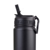 Oasis Challenger Stainless Steel Sports Drink Bottle 550ml - Black