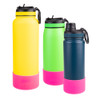 Oasis Silicone Bumper Base For Sports Bottle 550ml - Neon Pink