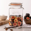 Kilner Square Clip Top Glass Jar - 3L
