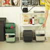 brabantia Stackable Sort & Go Bin 20L - Fir Green