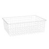 elfa 40 Wire Drawer for Gliding Frame W580mm x H185mm - White