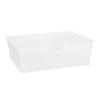 elfa 40 Mesh Drawer for Gliding Frame W580mm x H185mm - White
