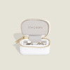 Stackers Petite Travel Jewellery Ring Box - Pebble White