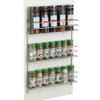 3 Tier Wall Mount Wire Spice Rack - Chrome