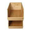 Williamsware Bamboo Open Front Stackable Container Large