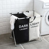 2 Compartment 120L Laundry Sorting Hamper with Removable Inserts