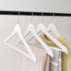 Eco Straw Fibre Clothes Hanger 10 Pack - Cream