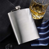Bartender Stainless Steel Hip Flask 236ml - Satin Finish