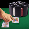 IS Gift Maverick Deluxe Rotating Poker Set with 200 Chips & 2 Decks