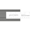 YouCopia SpiceLiner Drawer Liner 3m Roll - Grey