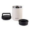 Oasis Stainless Steel Insulated Food Flask with Handle 480ml - Alabaster