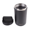 Oasis Stainless Steel Insulated Food Flask with Handle 700ml - Black