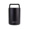 Oasis Stainless Steel Insulated Food Flask with Handle 480ml - Black