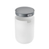 EKO Fandy Table Bin with Swing Top Lid 1.5L - White