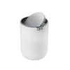 EKO Fandy Table Bin with Swing Top Lid 1.5L - White