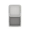 EKO Deco Duo Pull Out Recycling Bin 20L+15L - Grey