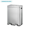 EKO Edison Recycling Rubbish Step Bin 20L+20L