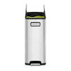 EKO Ecofly Butterfly Step Rubbish Bin with Wheels 20L+20L