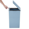 EKO Morandi Interlocking Touch Rubbish Bin 30L - Blue