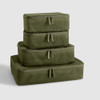 Globite Voyager Travel Packing Cube 4 Pack - Moss Green