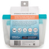 Globite Zip Lock Storage Pouches - 3 Pack