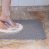 White Magic Non-Slip Shower Mat - Platinum