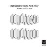 Umbra Sticks Wall Mounted 5 Hook Rack - White