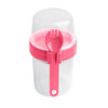 Lock & Lock To Go 2 Way Container with Fork - Hot Pink