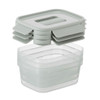 Lock & Lock Nestopia Rectangle Food Containers 500ml - 3 Pack
