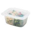 Progressive Softbox Silicone Divided Food Container - 4 Cup