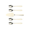 Splayd Stainless Steel Mirror Cake Server Cutlery Set - 5 Pieces