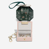 Stackers Nano Keyring Jewellery Box In Christmas Bauble - Blush
