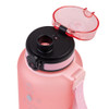 Oasis Tritan Motivational Sports Bottle 1.5L - Glow Pink