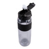 Oasis Tritan Sipper Sports Bottle 1L - Carbon Black