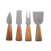 Pizzazz Mini Cheese Knives - 4 Pack