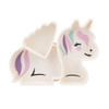 Melii Luxe Divided Silicone Suction Kids Plate - Unicorn