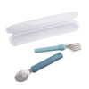 Melii Luxe Detachable Kids Spoon & Fork - Blue