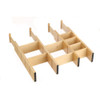 Bamboo Drawer Dividers - 12 Pack