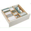 Bamboo Drawer Dividers - 12 Pack