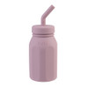 Melii Luxe Kids Silicone Straw Bottle 230ml - Pink