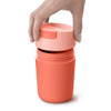 Joseph Joseph Sipp Travel Mug 340ml - Coral