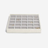 Stackers Classic Jewellery Box Tray 25 Compartment - Oatmeal