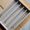 Stackers Classic Jewellery Box Tray 5 Compartment - Oatmeal/Linen