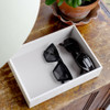 Stackers Classic Jewellery Box Tray 1 Deep Compartment - Oatmeal/Linen
