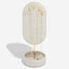 Stackers Tilted Necklace Display Stand - Oatmeal/Linen