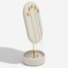 Stackers Tilted Necklace Display Stand - Oatmeal/Linen