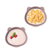 Melii Luxe Silicone Suction Kids Bowls 2 Pack - Cat