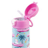 Oasis Kids Insulated Stainless Steel Drink Bottle 550ml - Pink Cadillac